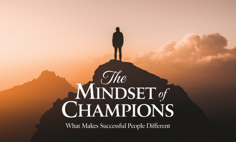 The Mindset of Champions: What Makes Successful People Different