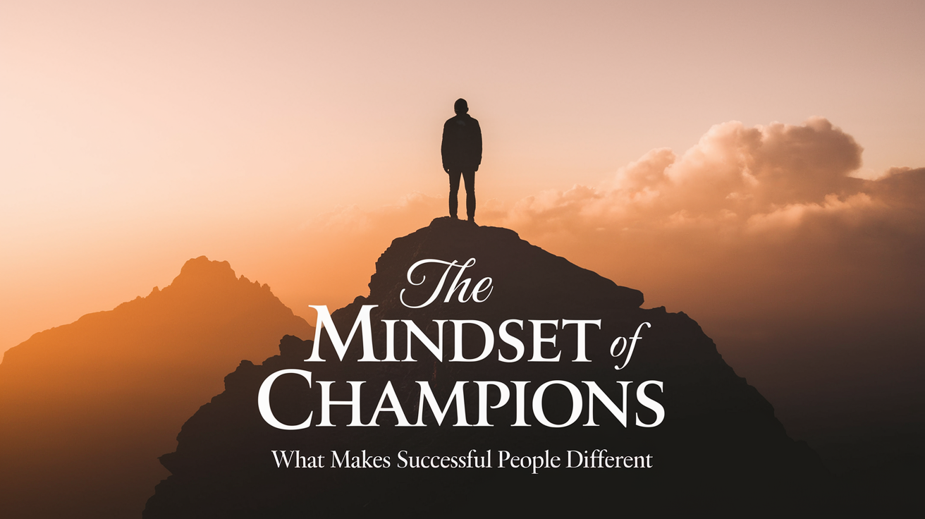 The Mindset of Champions: What Makes Successful People Different