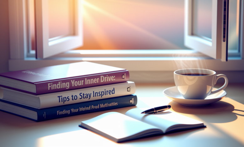 Finding Your Inner Drive: Tips to Stay Inspired