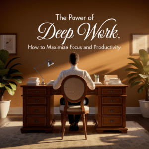 The Power of Deep Work: How to Maximize Focus and Productivity