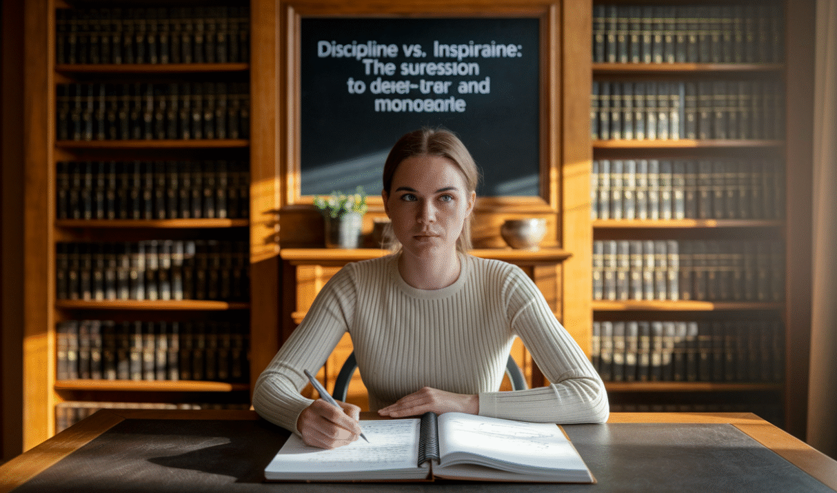 The Secret to Long-Term Motivation: Discipline vs Inspiration