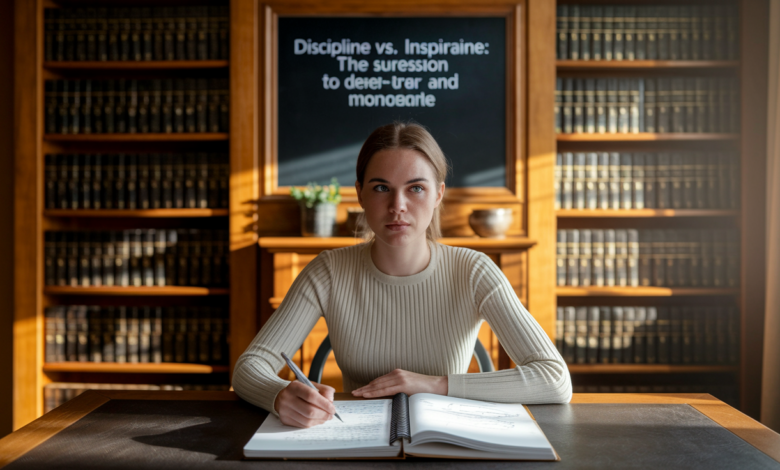 The Secret to Long-Term Motivation: Discipline vs. Inspiration