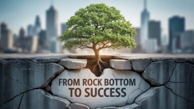 From Rock Bottom to Success
