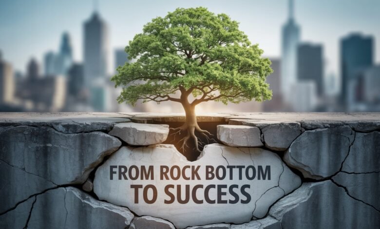 From Rock Bottom to Success